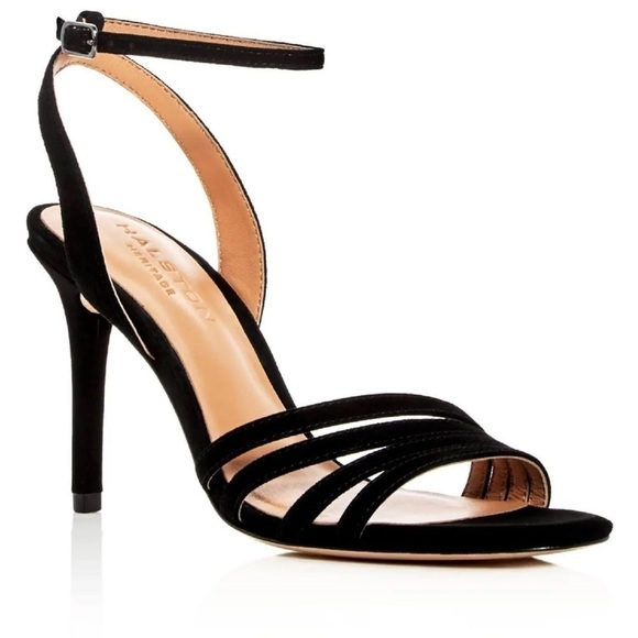 NWT Halston Heritage Suede Heels- Size 7.5 - Picture 1 of 7
